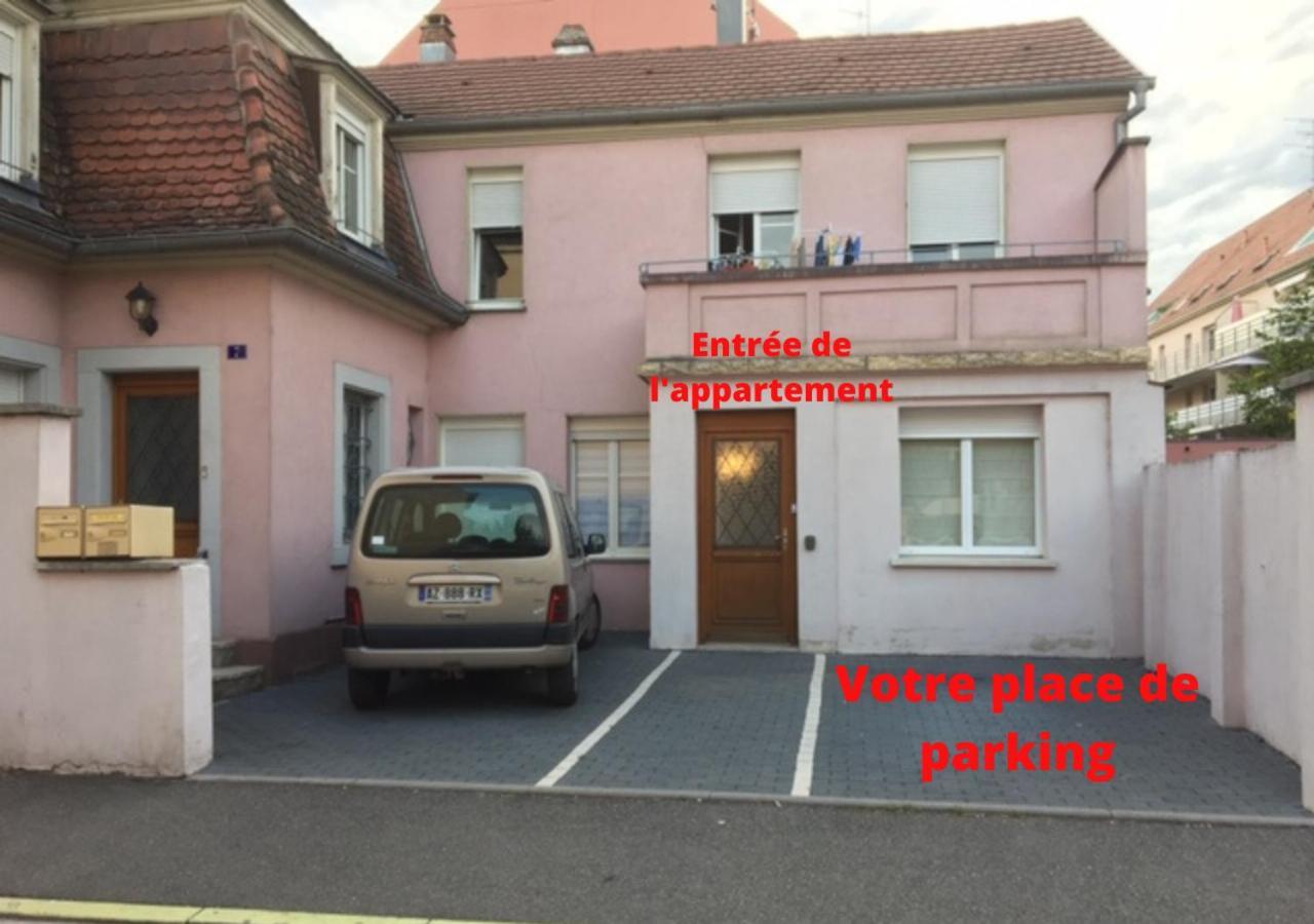 Gruenewald Colmar - Studio 2 Pers - Parking Exterior photo